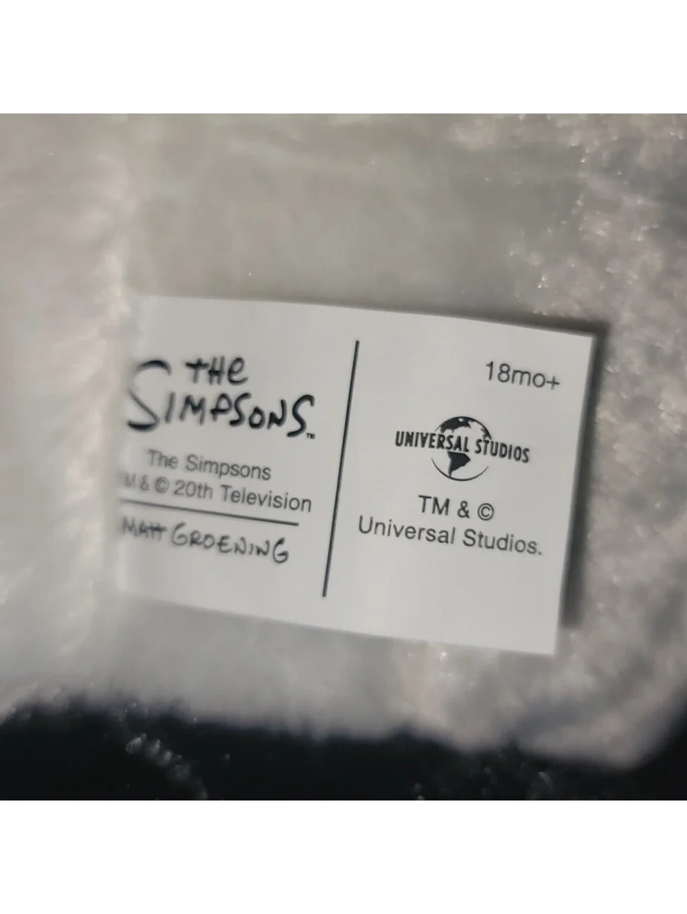 UNIVERSAL STUDIOS THE SIMPSONS HOMER'S PANDA BEAR PING CARNIVAL GAMES 17